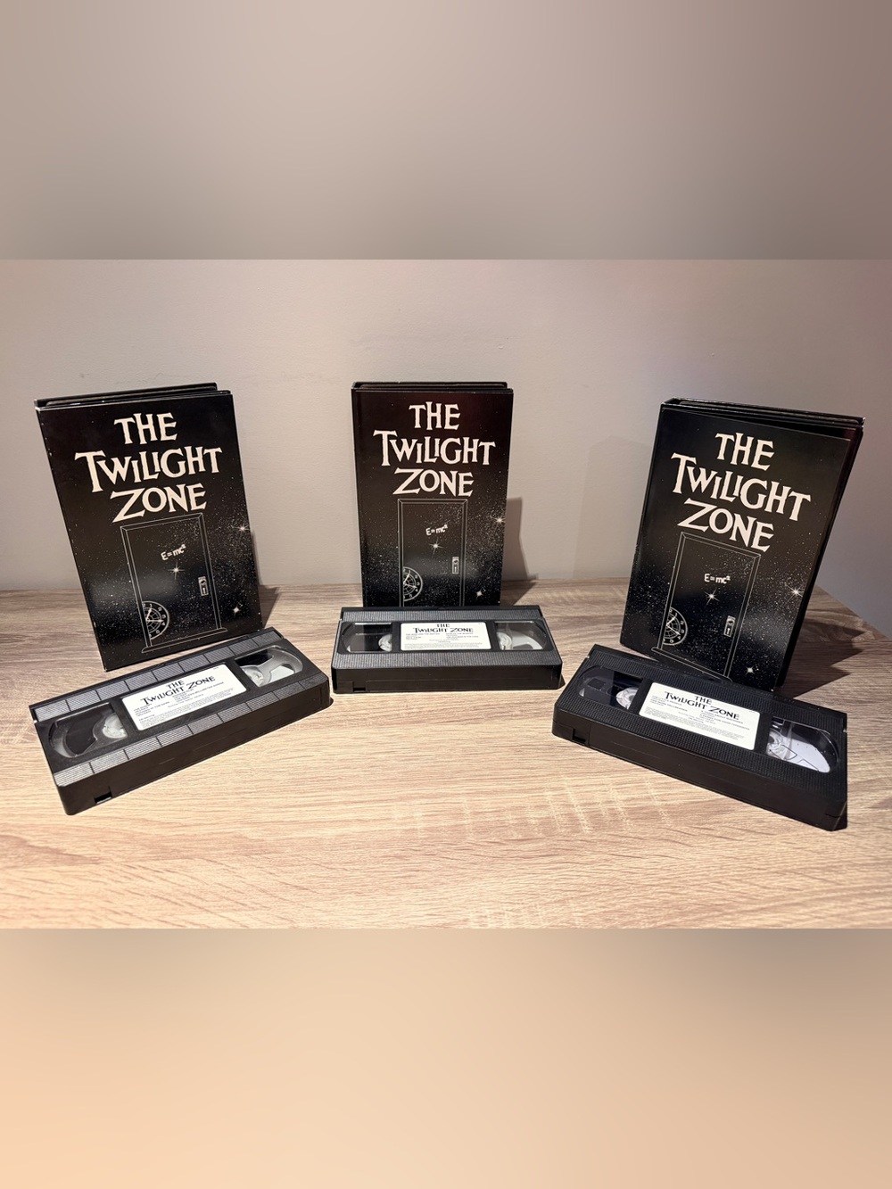 Vintage The Twilight Zone VHS Lot of 3 – 12 Classic Episodes – CBS - Horror